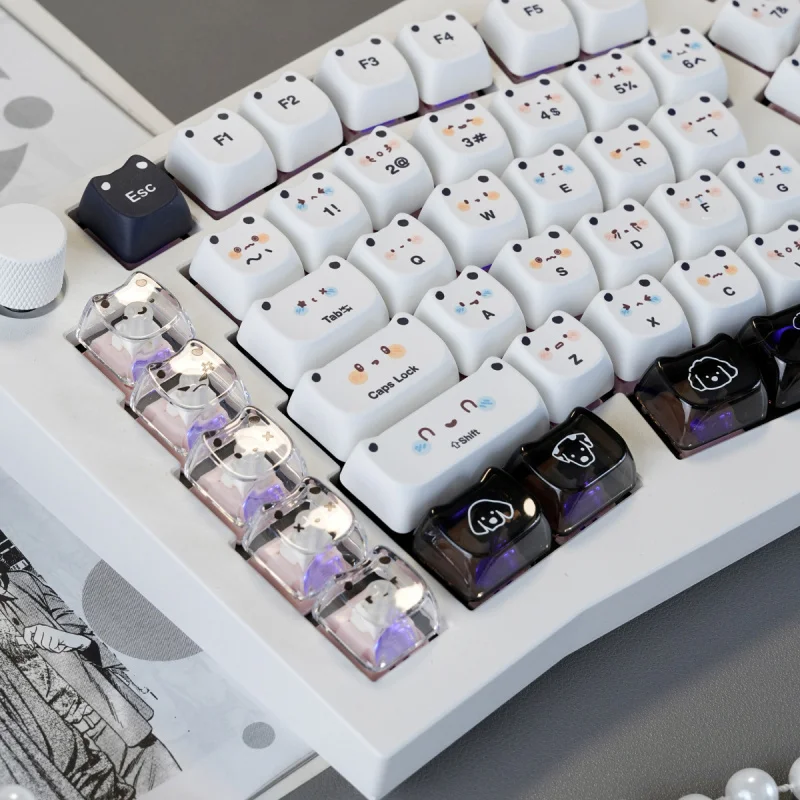 XVX《Puppy Dudu》Sublimation+PCTransparentMAOHighly Cute Puppy Mechanical Keyboard Keycaps153Key
XVX《Puppy Dudu》Sublimation+PCTransparentMAOHighly Cute Puppy Mechanical Keyboard Keycaps153Key