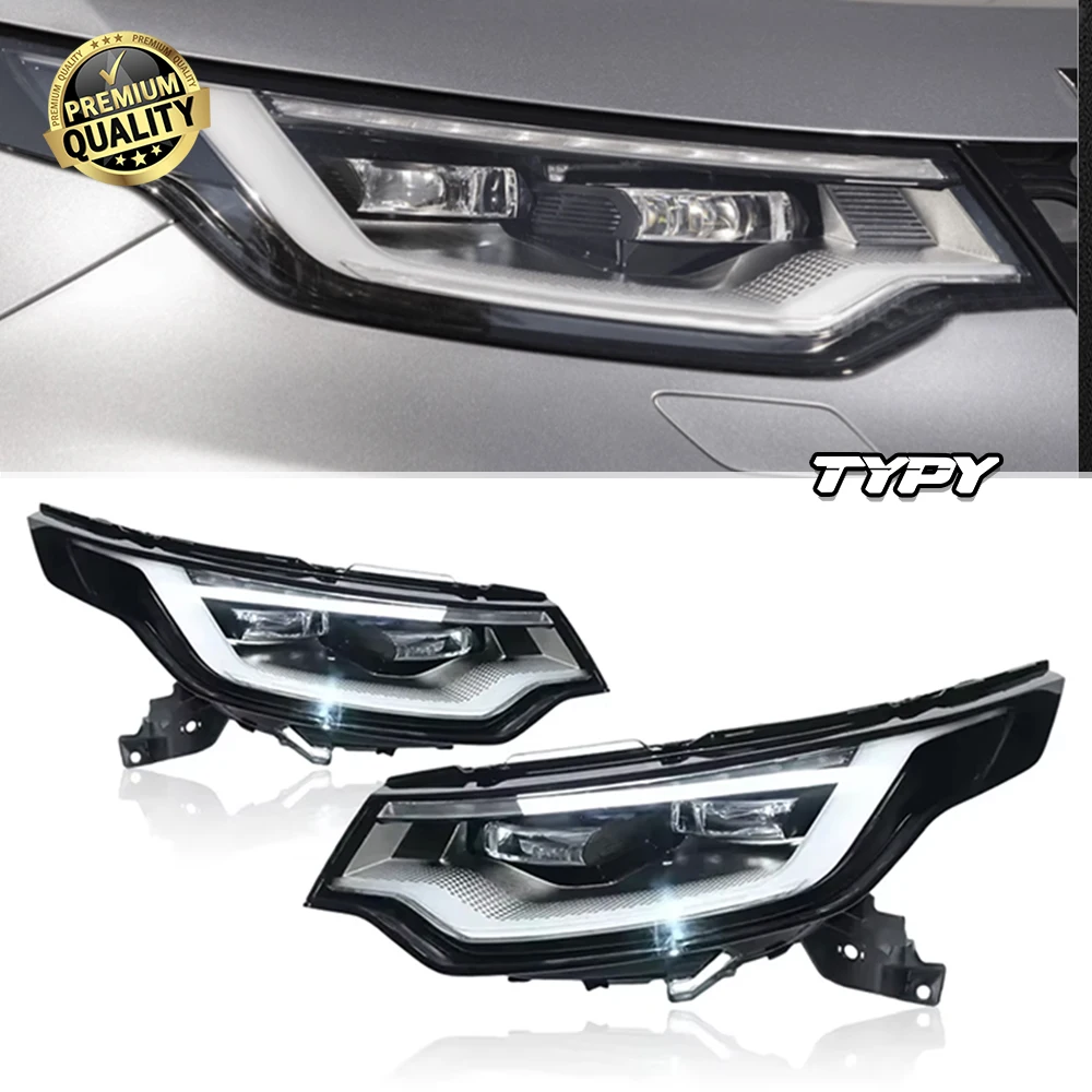 TYPY Car Head Lamp For Land Rover Discovery 5 2017-2020 Upgrade Modified to New Dynamic Turn Signal Car LED Headlight Assembly
TYPY Car Head Lamp For Land Rover Discovery 5 2017-2020 Upgrade Modified to New Dynamic Turn Signal Car LED Headlight Assembly