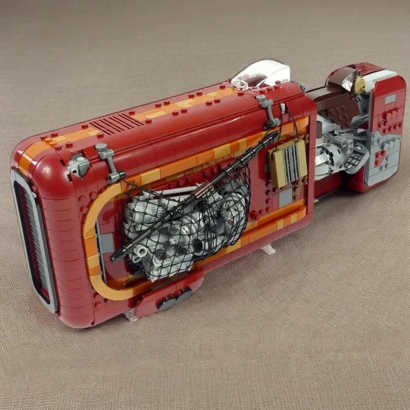 NEW 1536PCS MOC Space Battle Ucs Rey S Speeder Model DIY Creative Assembly Building Blocks Display Birthday Gift Collectible Set
NEW 1536PCS MOC Space Battle Ucs Rey S Speeder Model DIY Creative Assembly Building Blocks Display Birthday Gift Collectible Set