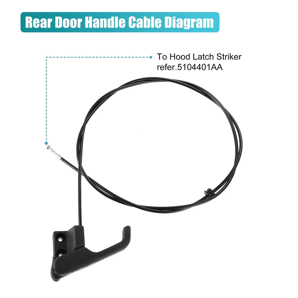 Car Hood Release Cable Designed for Dodge Sprinter 2500 3500 2.7L L5 Diesel 2003 2006 OEM 5104405AA Compatibility
Car Hood Release Cable Designed for Dodge Sprinter 2500 3500 2.7L L5 Diesel 2003 2006 OEM 5104405AA Compatibility