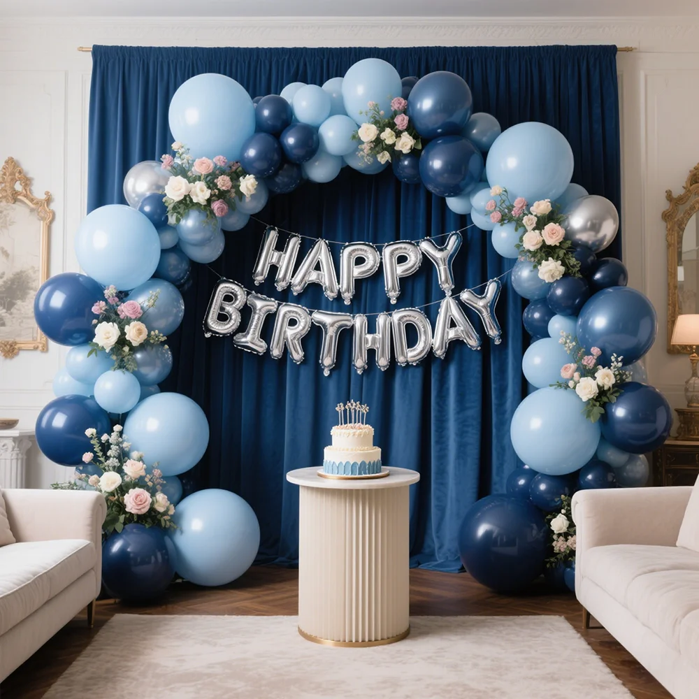 105pcs Blue Balloon Garland Arch Kit Birthday Party Decoration Kids Baby Shower Boy Girl Latex Ballon Wedding Birthday Suppiles
105pcs Blue Balloon Garland Arch Kit Birthday Party Decoration Kids Baby Shower Boy Girl Latex Ballon Wedding Birthday Suppiles