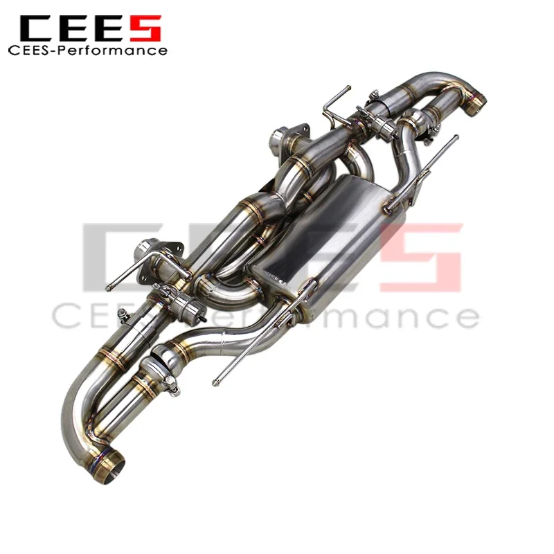 CEES Axle Exhaust Escape S 560CV 2013-2018 Performance SS304 Stainless Steel Racing Exhaust Car Muffler System Assembly
CEES Axle Exhaust Escape S 560CV 2013-2018 Performance SS304 Stainless Steel Racing Exhaust Car Muffler System Assembly