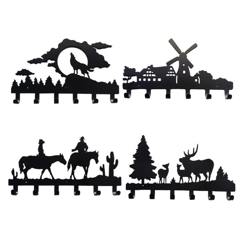 Wall Mounted Coat Clothes Hook Iron Rack Hanger Hat Handbag Robe Holder for Key for Bedroom
Wall Mounted Coat Clothes Hook Iron Rack Hanger Hat Handbag Robe Holder for Key for Bedroom