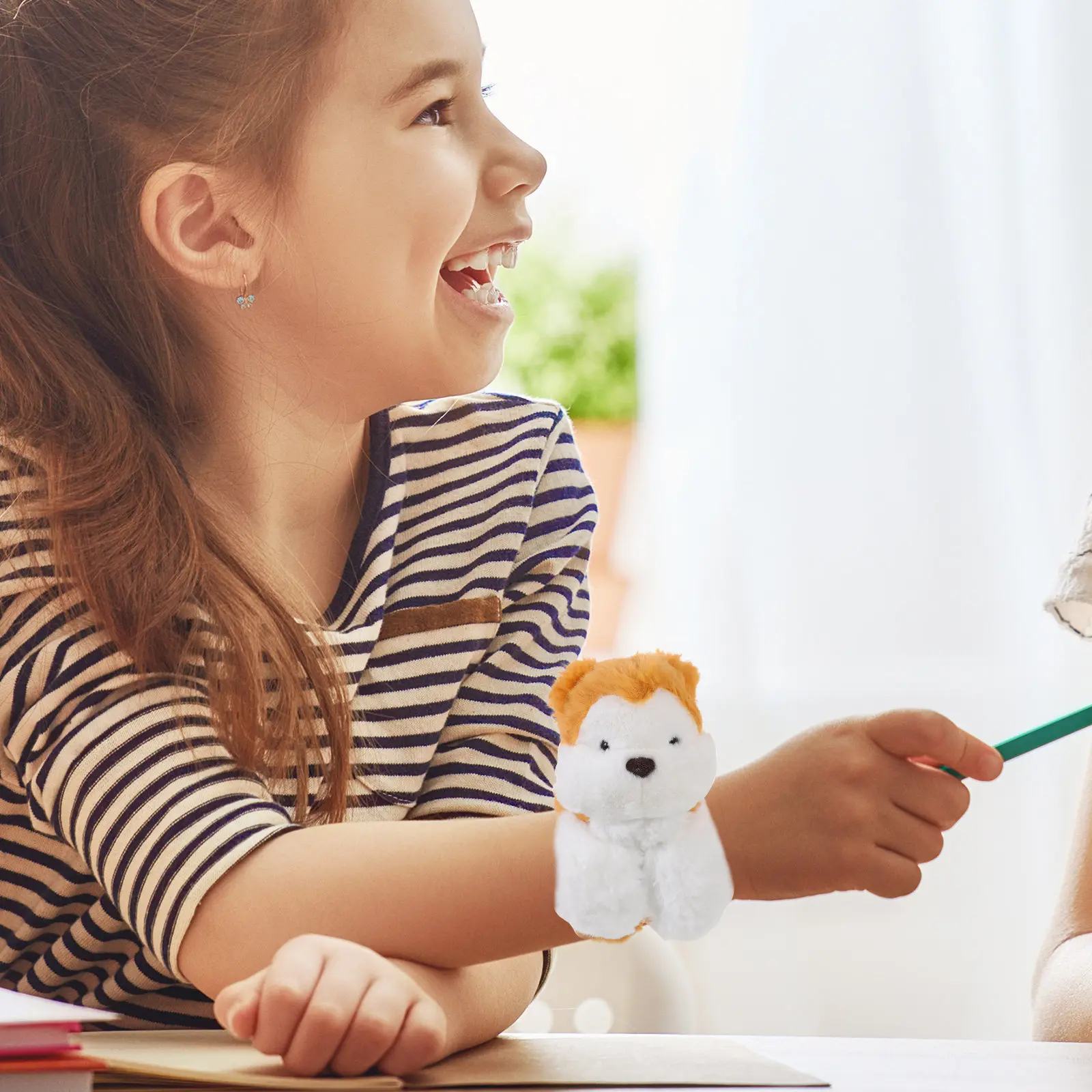 Cartoon Animal Slap Bracelet Adorable Dog Shape Smooth Comfortable Snap Wristband Children Gift Parent Child Play Slap Bracelets
Cartoon Animal Slap Bracelet Adorable Dog Shape Smooth Comfortable Snap Wristband Children Gift Parent Child Play Slap Bracelets
