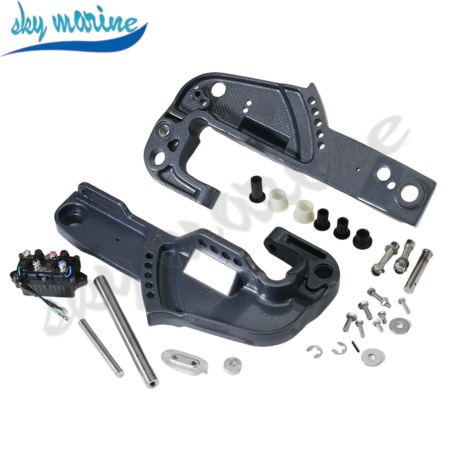 65W-43800 Boat Engine Clamp Bracket Set Single Ram Power Tilt Trim Unit 65W-43111-00-4D 65w-43112-00-4D for Yamaha 2 Stroke 40HP
65W-43800 Boat Engine Clamp Bracket Set Single Ram Power Tilt Trim Unit 65W-43111-00-4D 65w-43112-00-4D for Yamaha 2 Stroke 40HP