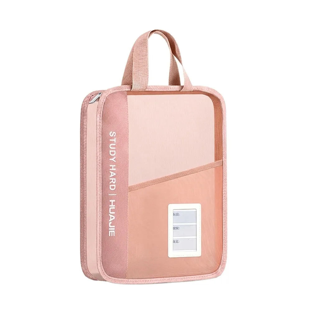 New Mesh Opening File Bag Zipper Closure Large Capacity Storage Bag L-Shaped Student Book Handbag Student
New Mesh Opening File Bag Zipper Closure Large Capacity Storage Bag L-Shaped Student Book Handbag Student