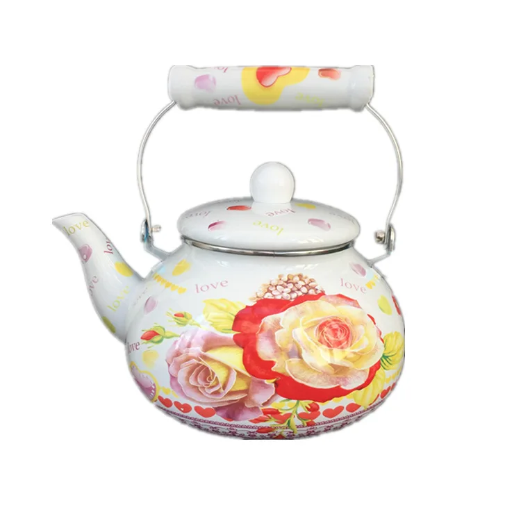 Thickened enamel 2.5L teapot, enamel pot, enamel pot, kettle, gas induction cooker available
Thickened enamel 2.5L teapot, enamel pot, enamel pot, kettle, gas induction cooker available