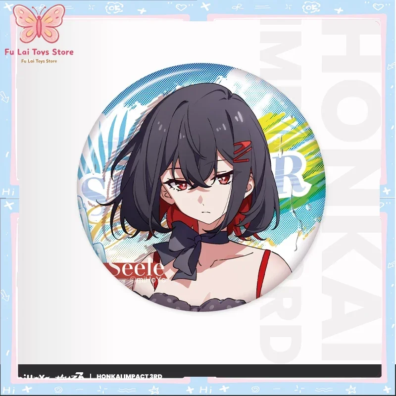 Official miHoYo Honkai Impact 3rd Summer Splash Series 6th Edition Tin Badge Kiana Mei Bronya Character Merchandise Pre-order
Official miHoYo Honkai Impact 3rd Summer Splash Series 6th Edition Tin Badge Kiana Mei Bronya Character Merchandise Pre-order