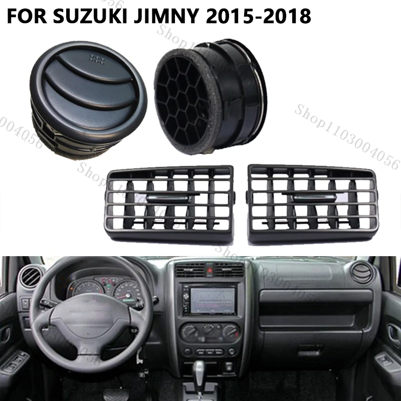 Car Air Vent Grille Diffuser For Suzuki Jimny 2015 2016 2017 2018 Front Dashboard AC Air Condition Vent Outlet Accessories
Car Air Vent Grille Diffuser For Suzuki Jimny 2015 2016 2017 2018 Front Dashboard AC Air Condition Vent Outlet Accessories