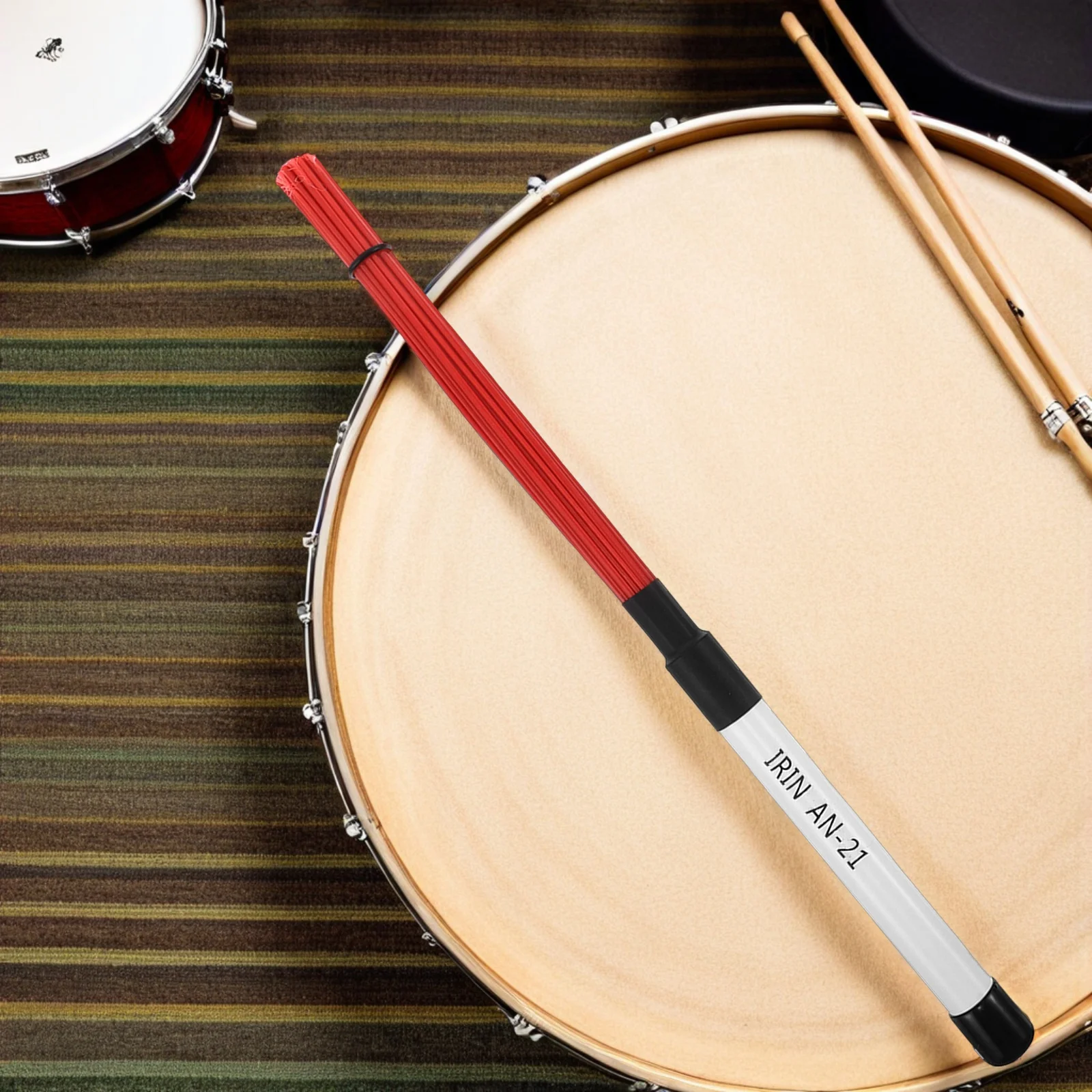 Drum Brush Instrument Stick Drumstick Brushes for Jazz Drumming Abs Accessories 
Drum Brush Instrument Stick Drumstick Brushes for Jazz Drumming Abs Accessories