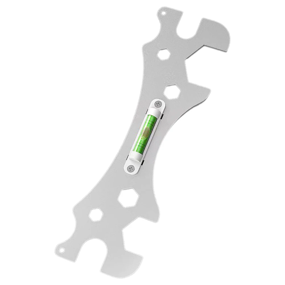 Horizontal Wrench Stainless Steel Multi Functional Plumbing Tool for Bathroom Shower Faucet Basin Repair Sanitary Wrench 
Horizontal Wrench Stainless Steel Multi Functional Plumbing Tool for Bathroom Shower Faucet Basin Repair Sanitary Wrench