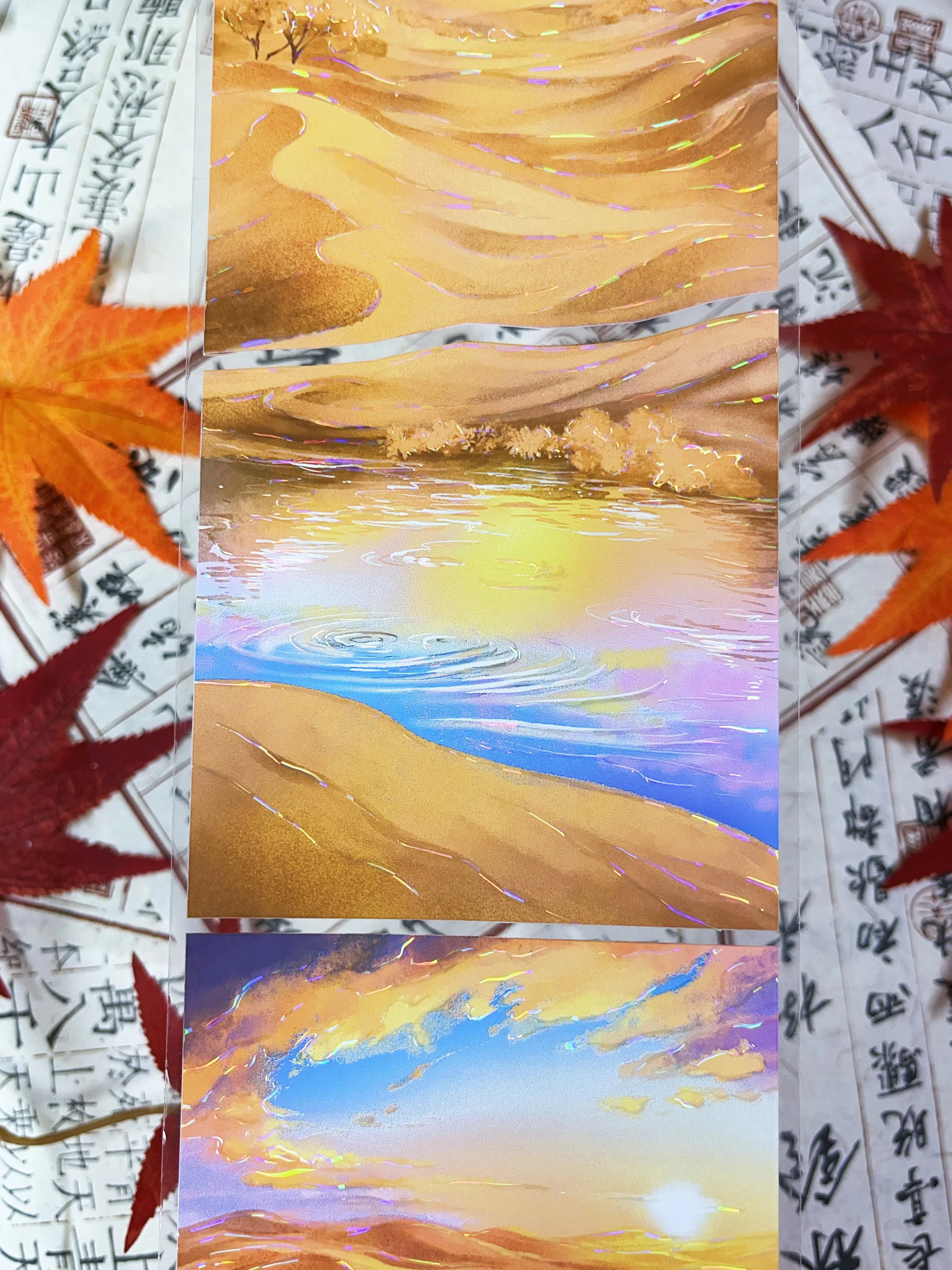 1 Loop Large Background Amazing Desert Sky Sunset Shiny Shell PET Tapes DIY Decor Scrapbooking Journaling Material Plan Sticker
1 Loop Large Background Amazing Desert Sky Sunset Shiny Shell PET Tapes DIY Decor Scrapbooking Journaling Material Plan Sticker