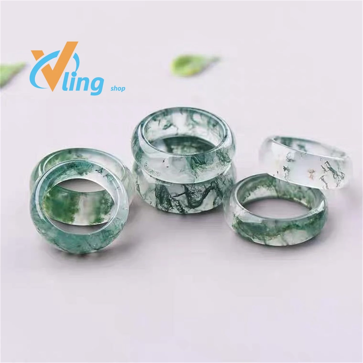 Water Grass Agate Ring With Running Ice Seed Floating Flower Chalcedony Index Finger Lovers' Grass GreenRetro Simple Versatile
Water Grass Agate Ring With Running Ice Seed Floating Flower Chalcedony Index Finger Lovers' Grass GreenRetro Simple Versatile