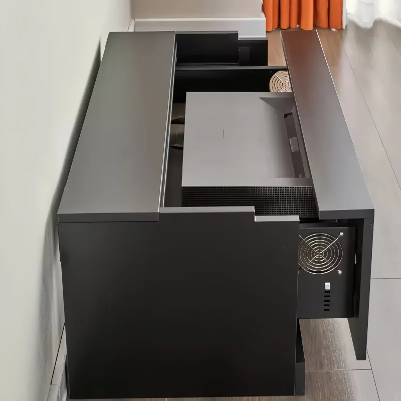 ODM/OEM Smart UST Laser Projector Cabinet Living Room TV Stand Home Theater Projector Sliding Tray Stand
ODM/OEM Smart UST Laser Projector Cabinet Living Room TV Stand Home Theater Projector Sliding Tray Stand