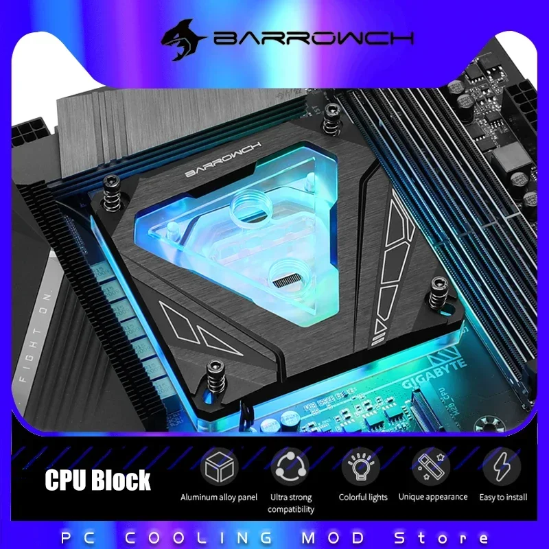 Водяной блок процессора Barrowch 1700, платформа Intel 115X 1200, серия M, 5 В, 3 контакта, поддержка MB AURA SYNC FBLTGI-04I
Водяной блок процессора Barrowch 1700, платформа Intel 115X 1200, серия M, 5 В, 3 контакта, поддержка MB AURA SYNC FBLTGI-04I