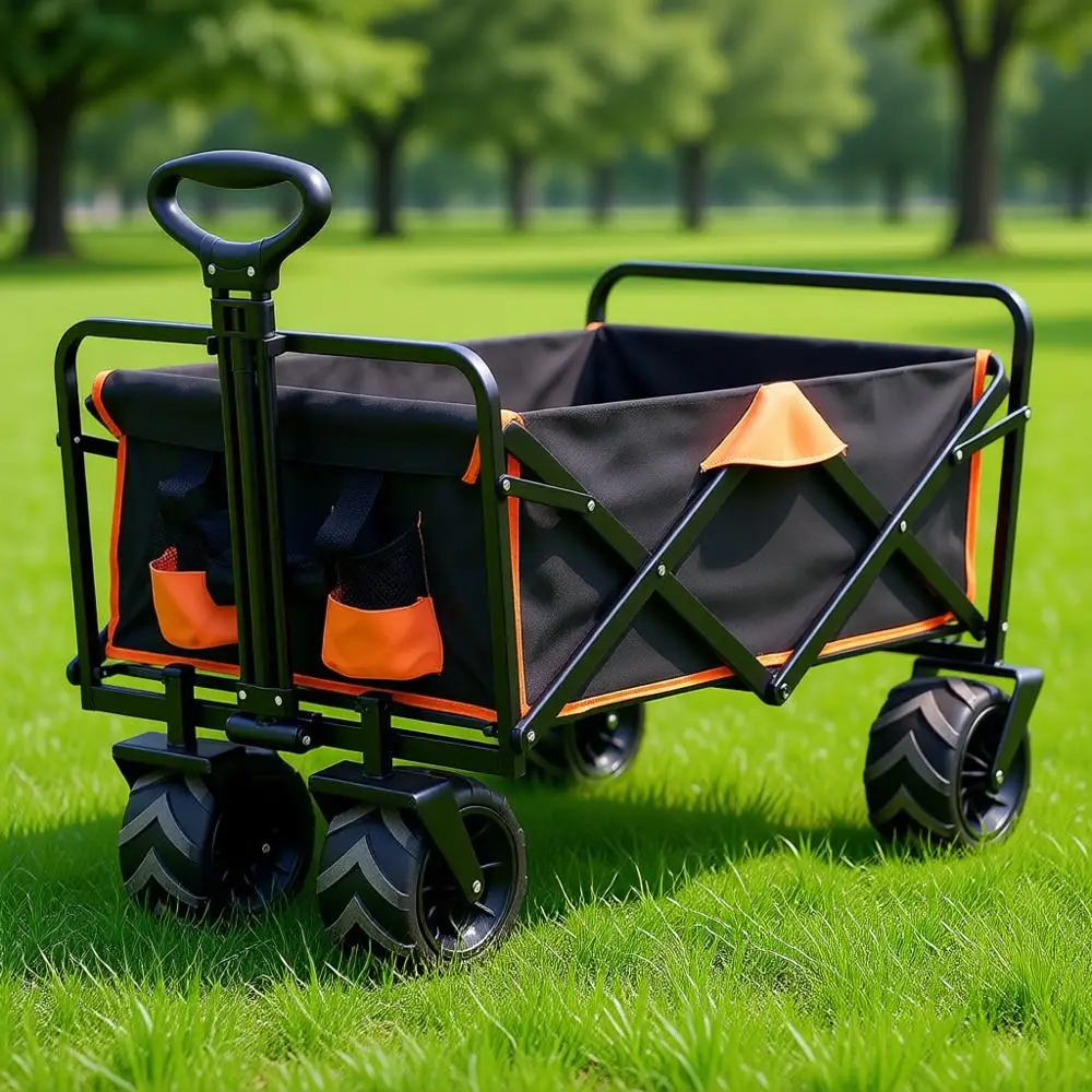 Складная тележка повышенной прочности, грузоподъемность 350 фунтов, для кемпинга и активного отдыха, универсальная тележка для любых дорог с большими колесами
Складная тележка повышенной прочности, грузоподъемность 350 фунтов, для кемпинга и активного отдыха, универсальная тележка для любых дорог с большими колесами