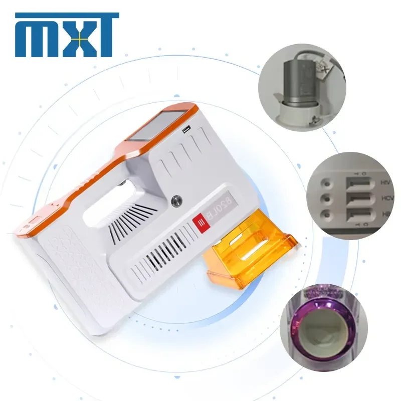 New MXT Hand-Held Fiber Source Marking Engraving Machine Air-Cooled High Precision 0.002mm DXF/PLT/BMP Pulsed Mode
New MXT Hand-Held Fiber Source Marking Engraving Machine Air-Cooled High Precision 0.002mm DXF/PLT/BMP Pulsed Mode