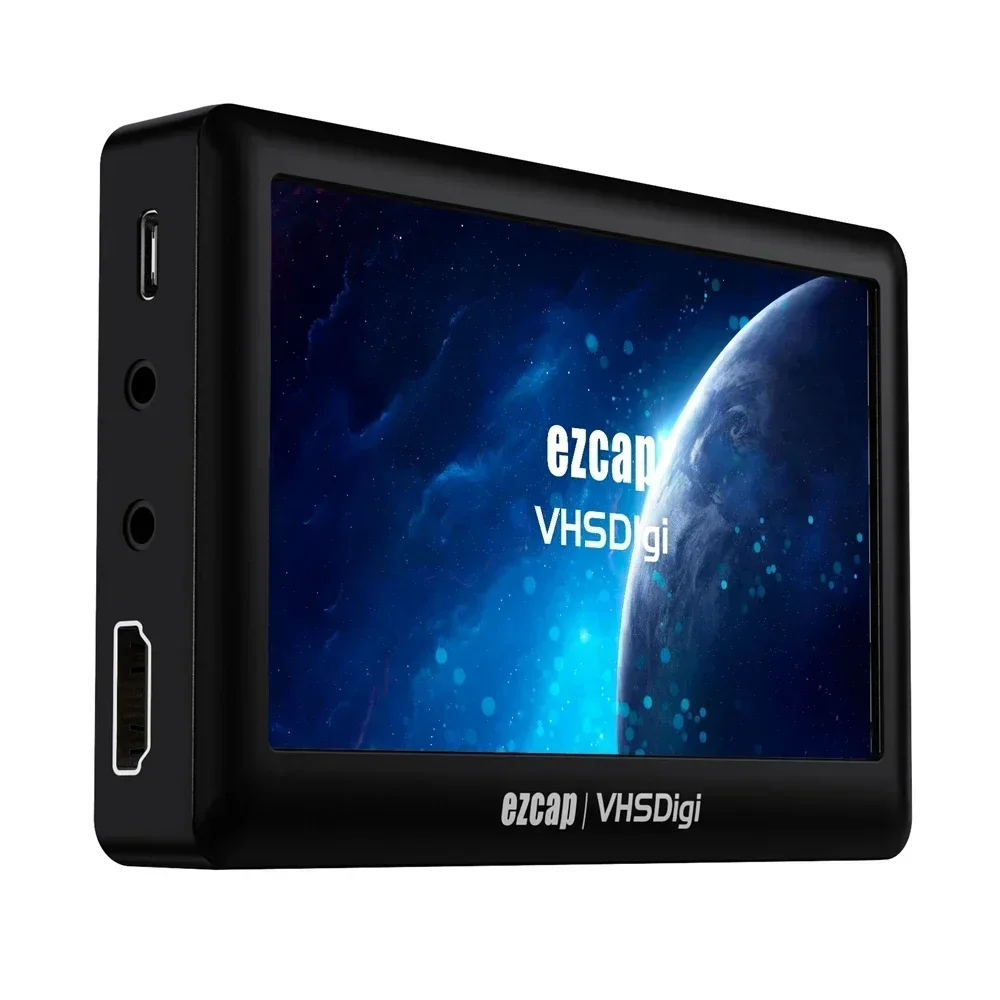RCA AV-рекордер Карта видеозахвата VHS Дигитайзер Запись к формата MP4 MP3 с TFT-экраном Дисплей Динамик Воспроизведение HDMI Loop
RCA AV-рекордер Карта видеозахвата VHS Дигитайзер Запись к формата MP4 MP3 с TFT-экраном Дисплей Динамик Воспроизведение HDMI Loop