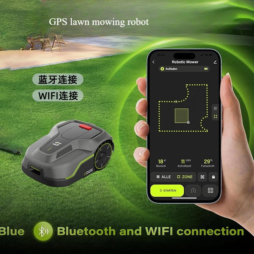 Fully automatic GPS lawn mowing robot, courtyard path planning weeding machine, high - efficiency lawn mower
Fully automatic GPS lawn mowing robot, courtyard path planning weeding machine, high - efficiency lawn mower