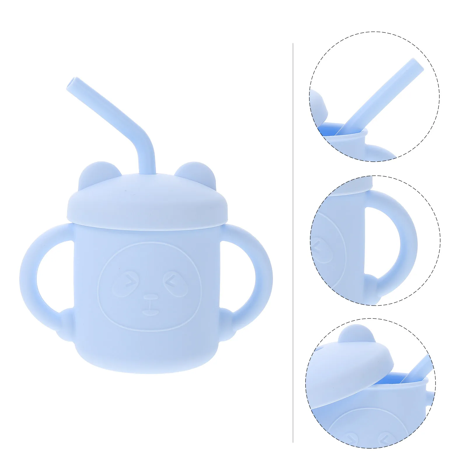 Silicone Straw Cup Durable Safe Kids Drinking Cup Baby Toddler Blue Color Liquid Food Hot Drinks Feeding Supplies
Silicone Straw Cup Durable Safe Kids Drinking Cup Baby Toddler Blue Color Liquid Food Hot Drinks Feeding Supplies