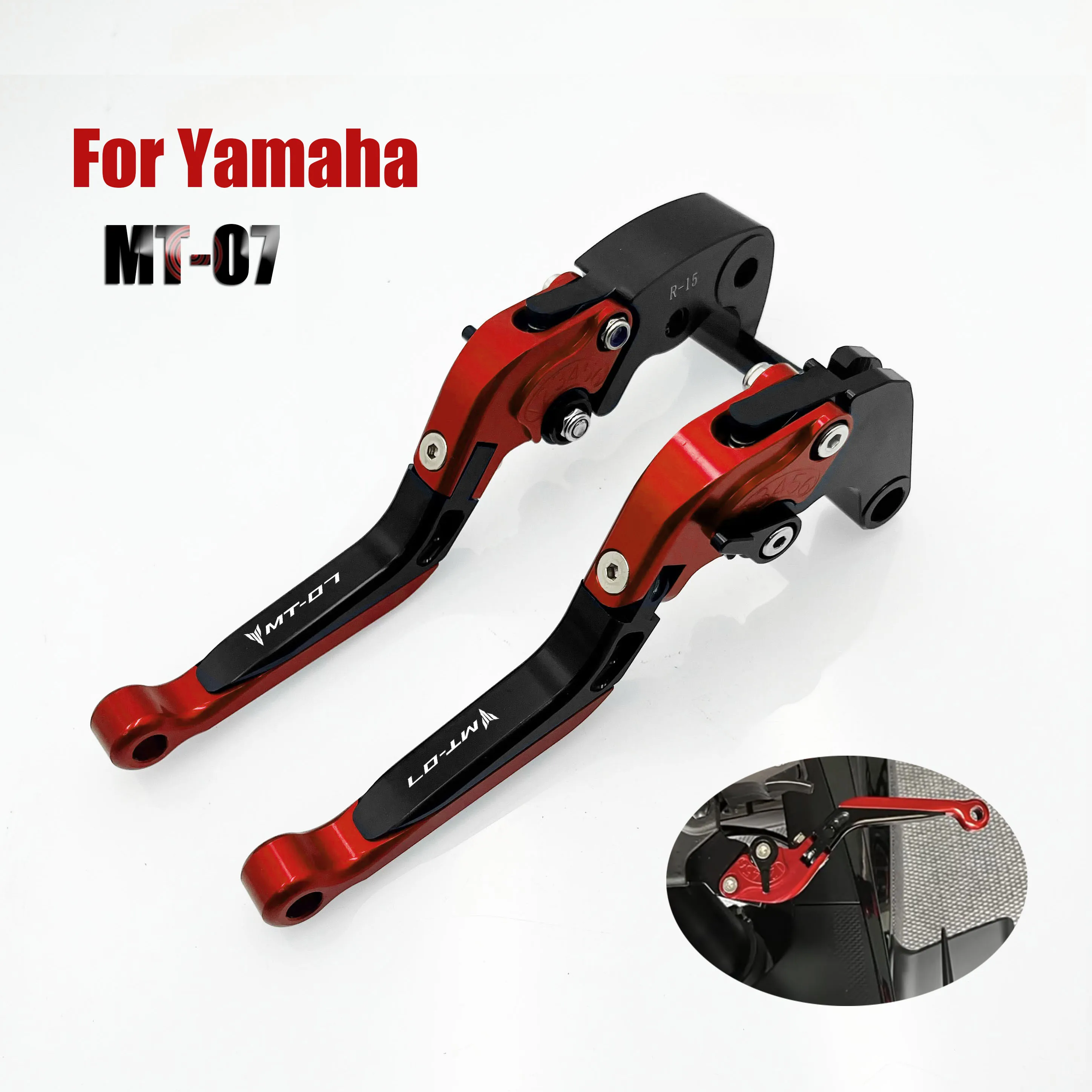 For Yamaha MT-07 FZ07 MT07 2014-Present Clutch LeverBrake Lever Set Adjustable Folding Handle Levers
For Yamaha MT-07 FZ07 MT07 2014-Present Clutch LeverBrake Lever Set Adjustable Folding Handle Levers