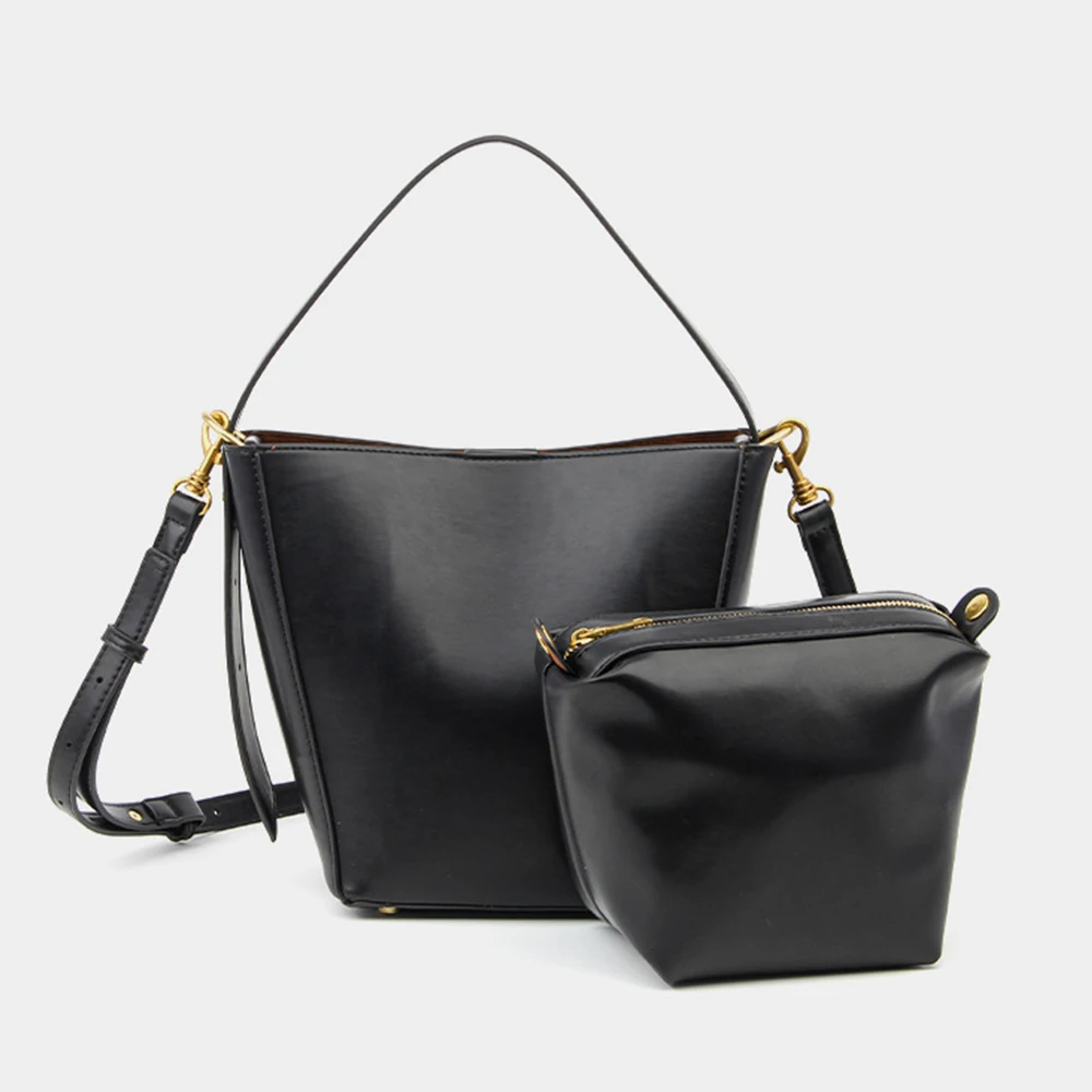 Fashion Designer Bucket Bags Soft PU Purses and Handbags 2 Bags/set Shoulder Crossbody Bags for Women 2025 New Tote Clutch Lady
Fashion Designer Bucket Bags Soft PU Purses and Handbags 2 Bags/set Shoulder Crossbody Bags for Women 2025 New Tote Clutch Lady