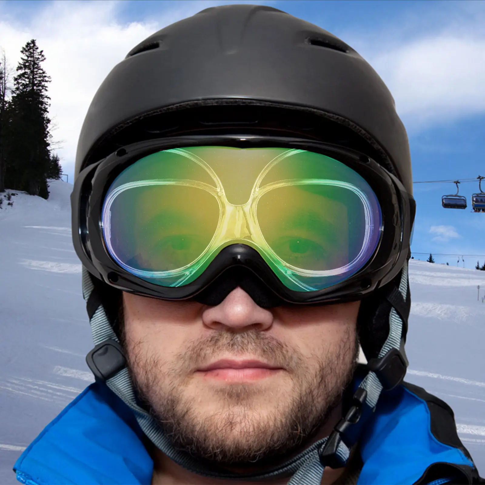 1Pcs Myopic Goggles Adapter Ski Sports Protective Frame Skiing Glasses Stabilizer Glasses Holder Compatible for Snowboard
1Pcs Myopic Goggles Adapter Ski Sports Protective Frame Skiing Glasses Stabilizer Glasses Holder Compatible for Snowboard