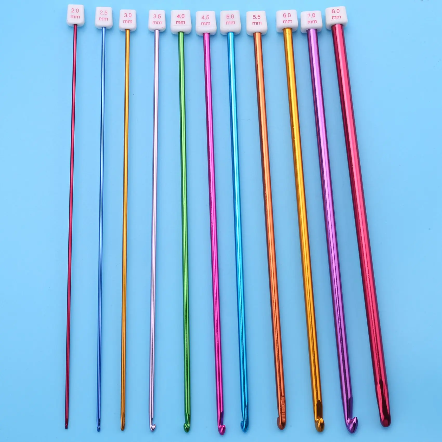 ABEZZ 23 Pcs Tunisian Crochet Hook Set Include Plastic Cable Afghan Crochet Hook and Tunisian Afghan Aluminum Knitting Needles
ABEZZ 23 Pcs Tunisian Crochet Hook Set Include Plastic Cable Afghan Crochet Hook and Tunisian Afghan Aluminum Knitting Needles