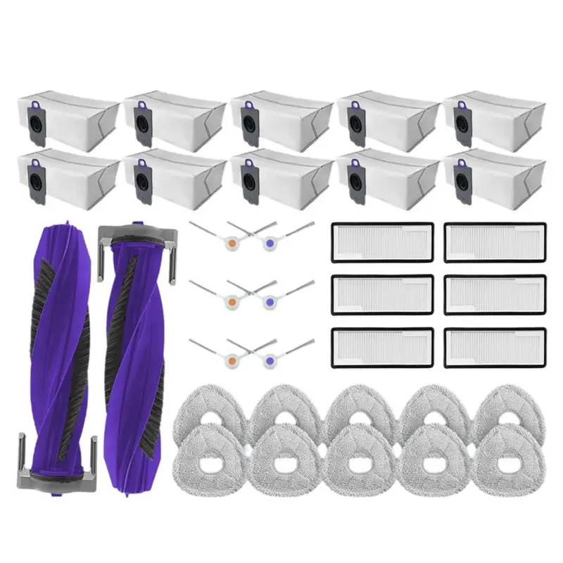 Запасные части для пылесоса AB42: основная роликовая и боковая щетки из высококачественных материалов
Запасные части для пылесоса AB42: основная роликовая и боковая щетки из высококачественных материалов