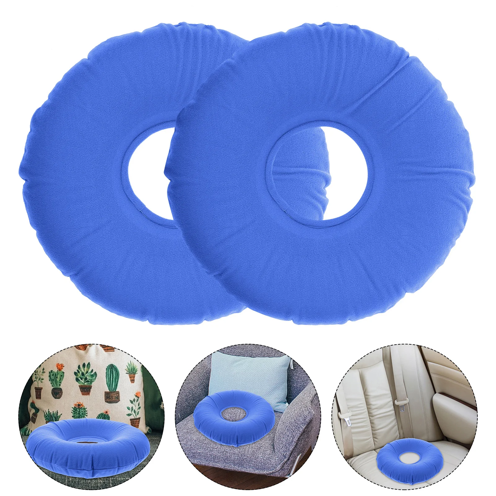2 Pcs Anti Decubitus Air Cushion Inflatable Seat Commode Chair Outdoor Office Wheelchair Cotton PVC Soft Comfortable Lightweight
2 Pcs Anti Decubitus Air Cushion Inflatable Seat Commode Chair Outdoor Office Wheelchair Cotton PVC Soft Comfortable Lightweight