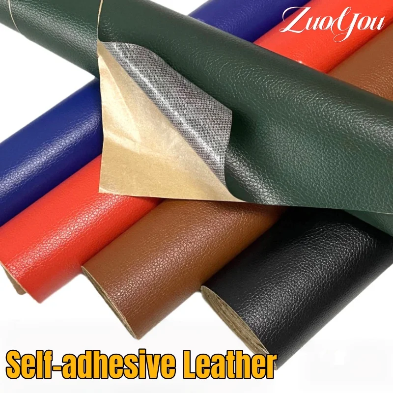 Self-adhesive Leather Fabric for Car Upholstery Repair Patches PVC Leather Stickers Adhesive DIY Chair Sofa Furniture Renovation
Self-adhesive Leather Fabric for Car Upholstery Repair Patches PVC Leather Stickers Adhesive DIY Chair Sofa Furniture Renovation