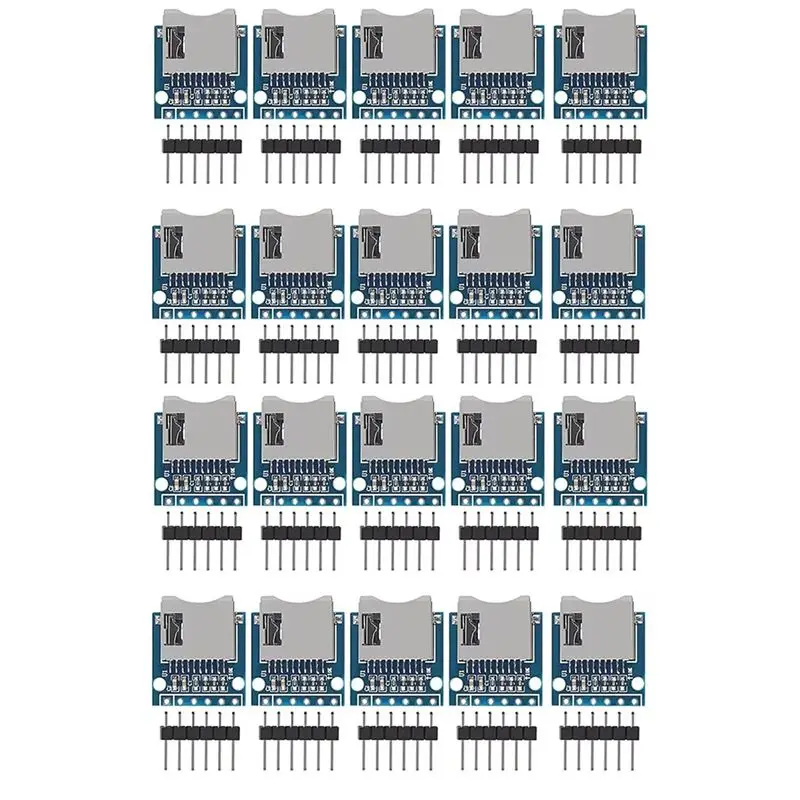 AEE6-20 шт. мини-плата расширения памяти Micro-SD Mini Micro-SD TF Card модуль защиты памяти с контактами для Arduino
AEE6-20 шт. мини-плата расширения памяти Micro-SD Mini Micro-SD TF Card модуль защиты памяти с контактами для Arduino