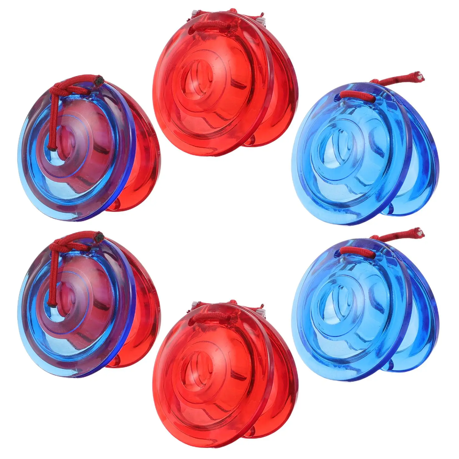 6 Pcs Vocalize Children's Percussion Instrument Preschool Plastic Castanet Musical
6 Pcs Vocalize Children's Percussion Instrument Preschool Plastic Castanet Musical