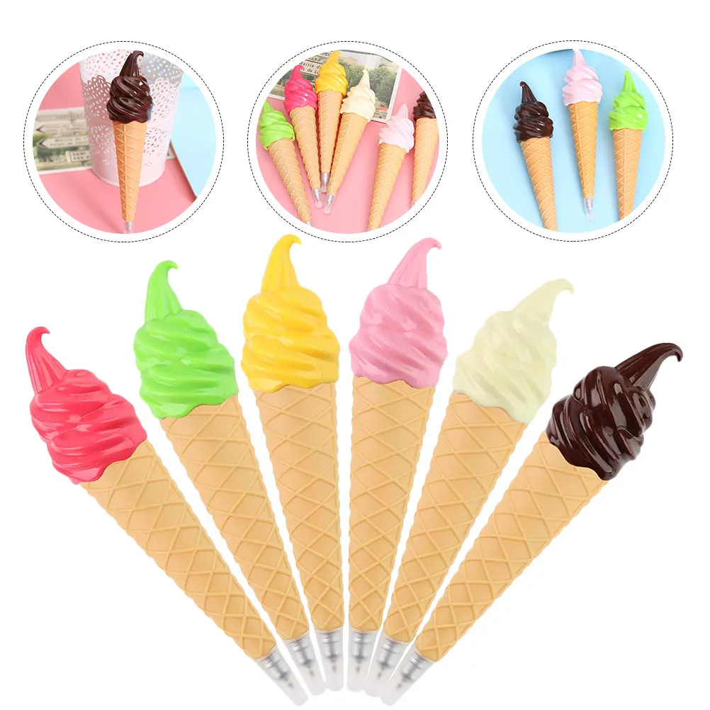 6Pcs Ice Cream Ball Pen Set for Vibrant Pink Green White Rosy Red Yellow Portable Compact Creative
6Pcs Ice Cream Ball Pen Set for Vibrant Pink Green White Rosy Red Yellow Portable Compact Creative