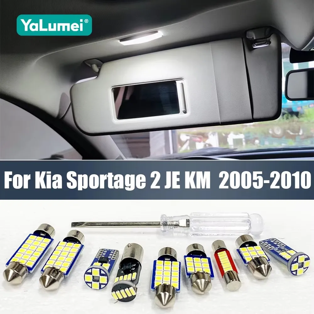 For Kia Sportage 2 JE KM 2005 2006 2007 2008 2009 2010 4PCS 12V Car LED Bulbs Interior Reading Lights Trunk Lamps Accessories
For Kia Sportage 2 JE KM 2005 2006 2007 2008 2009 2010 4PCS 12V Car LED Bulbs Interior Reading Lights Trunk Lamps Accessories