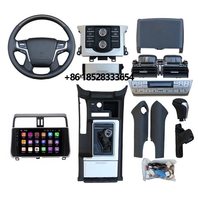 For the Land Cruiser Prado, the interior is new and old auto parts car interior kit Fj150 2010-2017 upgraded to 2020 new style
For the Land Cruiser Prado, the interior is new and old auto parts car interior kit Fj150 2010-2017 upgraded to 2020 new style