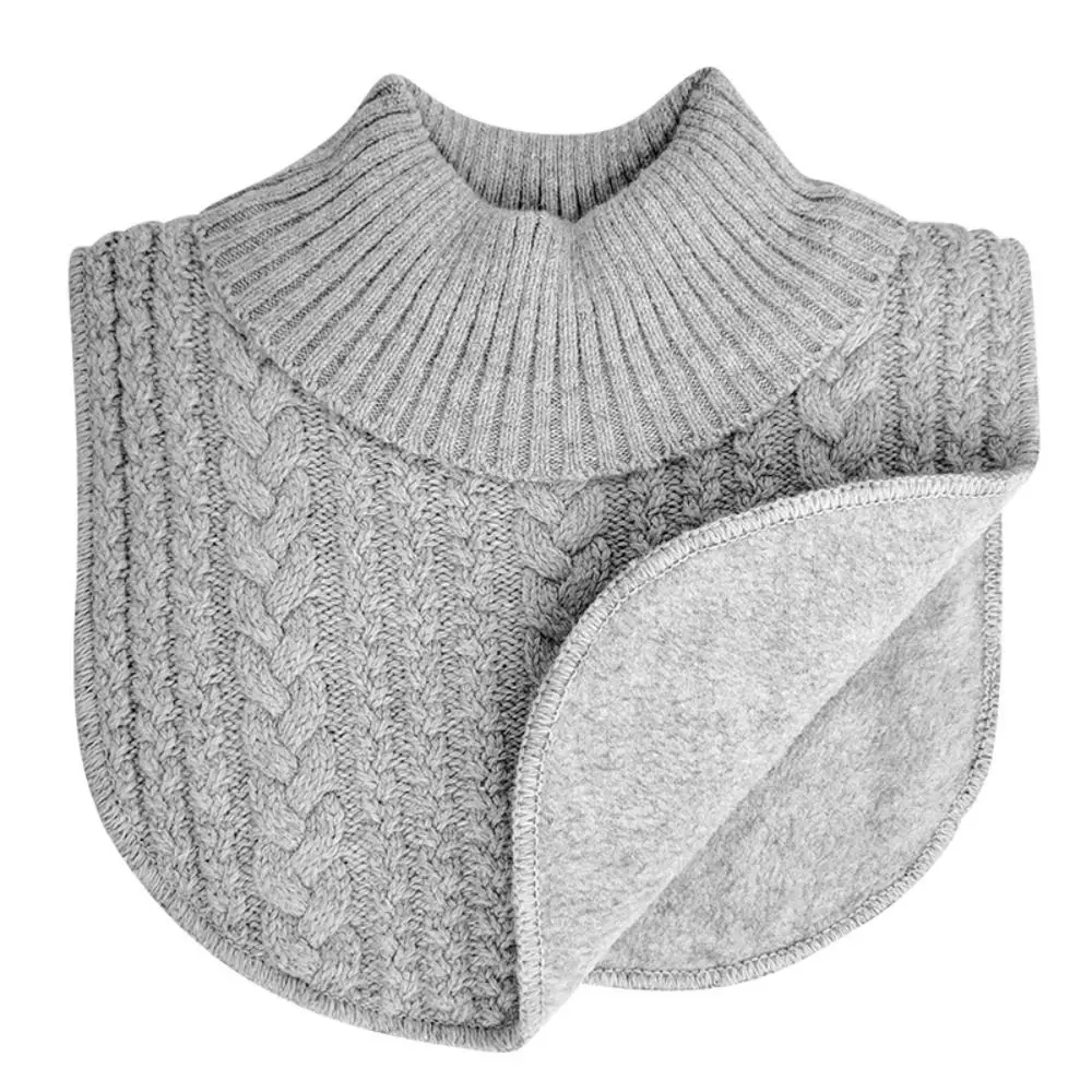 Утолщенная искусственная шерсть, вязаный искусственный воротник, теплая ветрозащитная грелка для шеи, съемная водолазка в зимнем стиле для мальчиков и девочек
Утолщенная искусственная шерсть, вязаный искусственный воротник, теплая ветрозащитная грелка для шеи, съемная водолазка в зимнем стиле для мальчиков и девочек