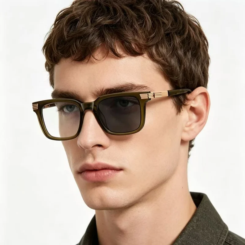 Retro Photochromic Myopia Glasses for MenAnti-Blue Light Transitions Lens Fashion Eyeglasses Frame for Men&Women-1.5-2.25-2.75
Retro Photochromic Myopia Glasses for MenAnti-Blue Light Transitions Lens Fashion Eyeglasses Frame for Men&Women-1.5-2.25-2.75