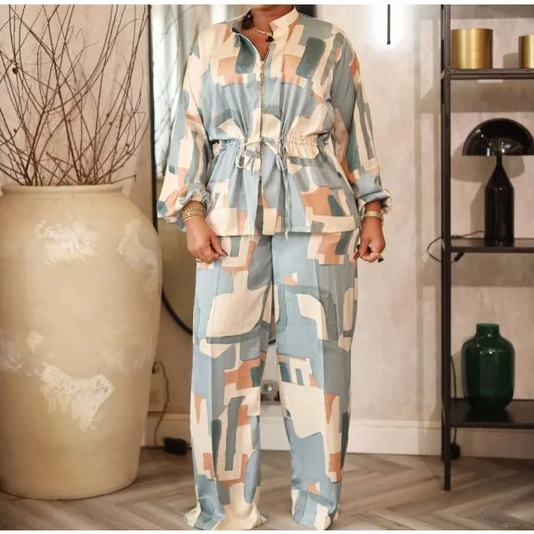 Elegant Two Piece Sets Women Clothing Arrival New 2025 Autumn Winter Matching Suit Long Sleeves Top and Wide-leg Pants Outfits
Elegant Two Piece Sets Women Clothing Arrival New 2025 Autumn Winter Matching Suit Long Sleeves Top and Wide-leg Pants Outfits