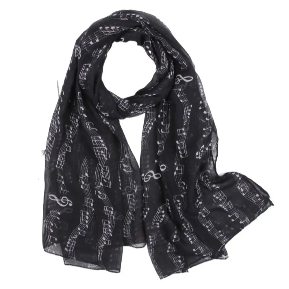 Colorful Musical Note Print Scarf 180*80cm Smooth Musical Note Floral Shawl Casual Cotton Voile Musical Note Floral Wrap Women
Colorful Musical Note Print Scarf 180*80cm Smooth Musical Note Floral Shawl Casual Cotton Voile Musical Note Floral Wrap Women