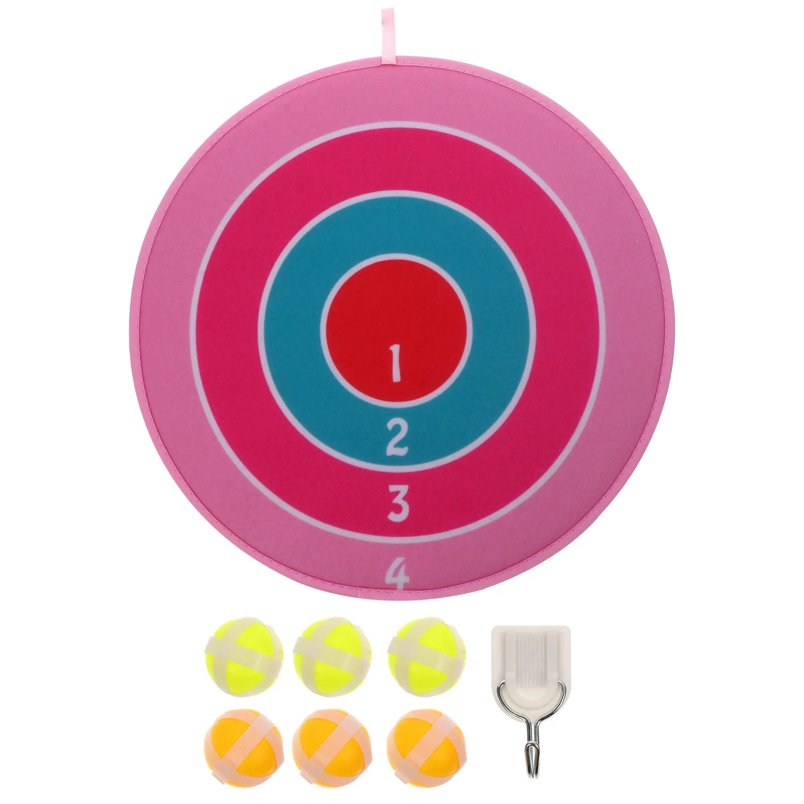 1Set Throwing Dart Ball Set with Strong Adhesive Fabric Board for Children Interactive Parent Child Activity Double Sided Board
1Set Throwing Dart Ball Set with Strong Adhesive Fabric Board for Children Interactive Parent Child Activity Double Sided Board