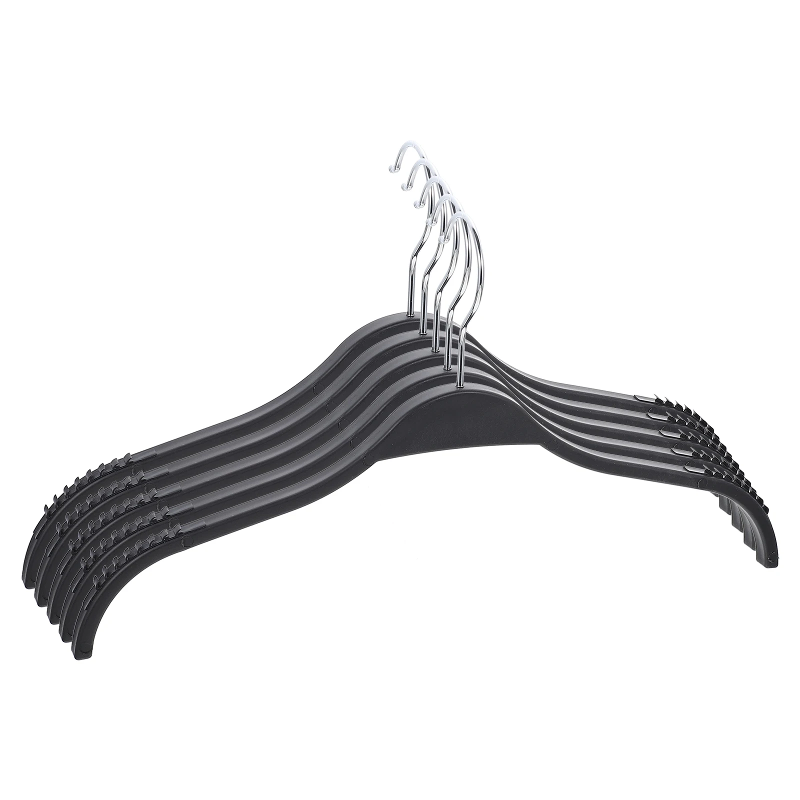 5Pcs Black Heavy Duty Hangers Practical Non Slip Clothes Drying Closet Organization Suit Coat Hangers
5Pcs Black Heavy Duty Hangers Practical Non Slip Clothes Drying Closet Organization Suit Coat Hangers