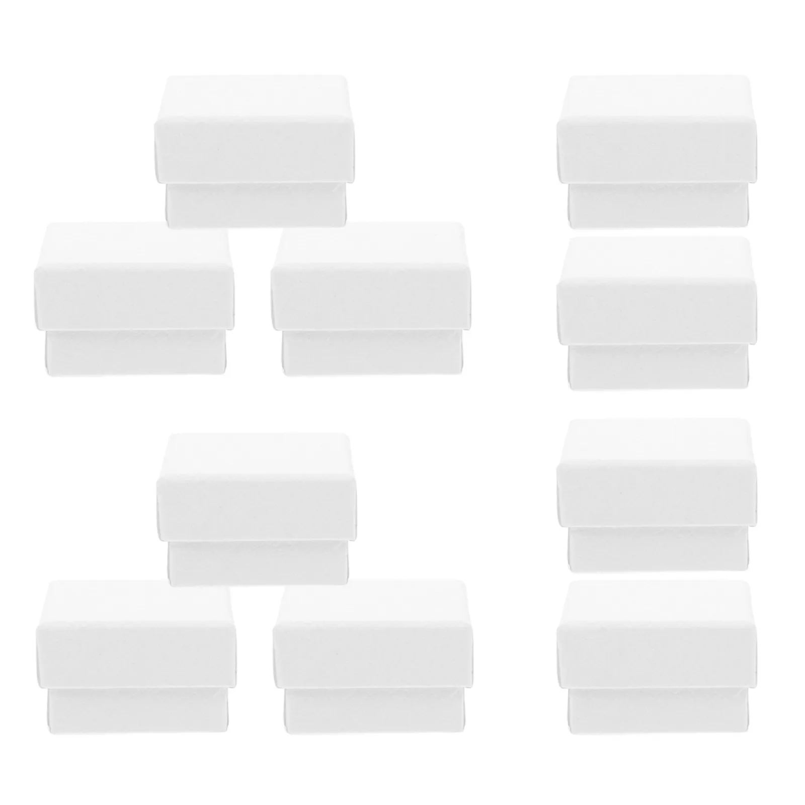 10Pcs Jewelry Gift Boxes Small Earring Necklace Ring Storage Packaging Case Portable Organizer for Home Jewelry Store Display
10Pcs Jewelry Gift Boxes Small Earring Necklace Ring Storage Packaging Case Portable Organizer for Home Jewelry Store Display