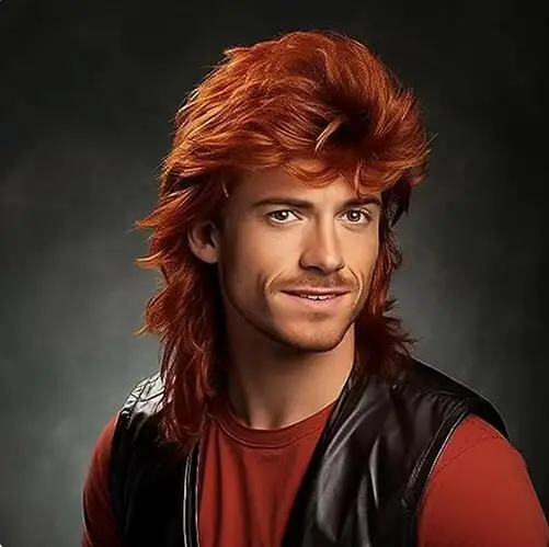 Парик Mullet взрослые забавные парики для мужчин парик в стиле поп-рок парик Джо грязь для 70s 80s парик коричневые синтетические парики
Парик Mullet взрослые забавные парики для мужчин парик в стиле поп-рок парик Джо грязь для 70s 80s парик коричневые синтетические парики