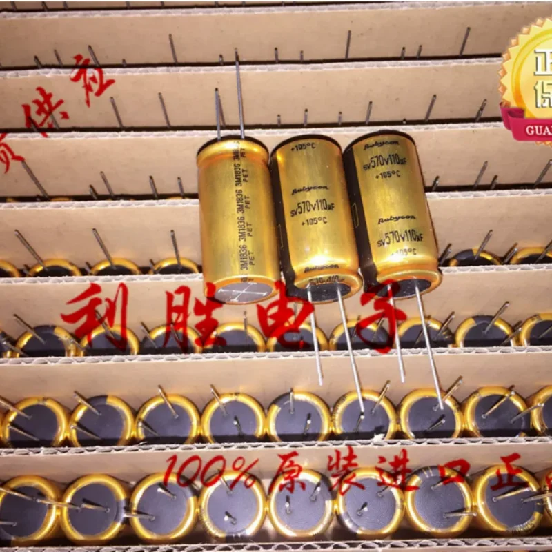 5PCS-30PCS Japanese Ruby RUBYCON Fever Gallbladder Machine Gold Shell Capacitor 570V110UF Replace 450V100UF
5PCS-30PCS Japanese Ruby RUBYCON Fever Gallbladder Machine Gold Shell Capacitor 570V110UF Replace 450V100UF
