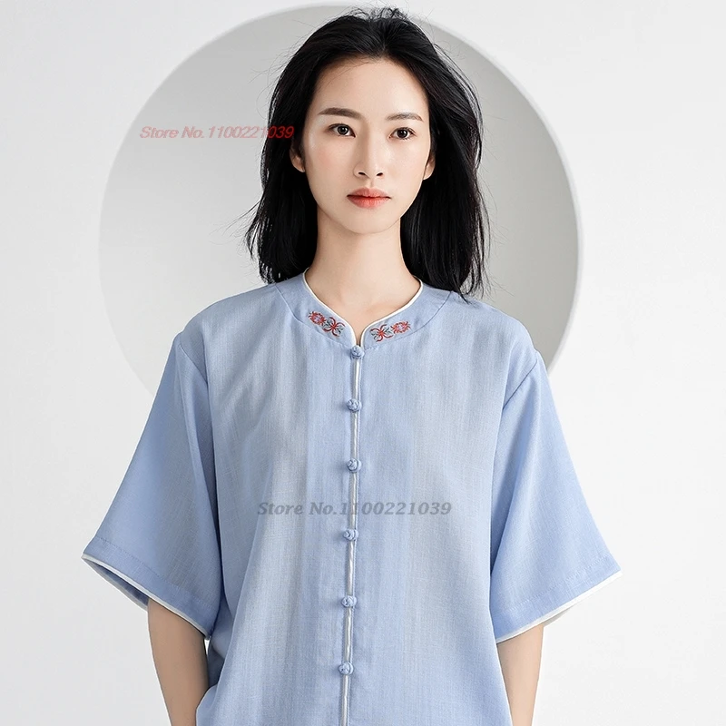 2025 chinese tai chi uniform wushu taiji morning exercise breathable tops+pants set stage team performance kungfu tai chi set
2025 chinese tai chi uniform wushu taiji morning exercise breathable tops+pants set stage team performance kungfu tai chi set