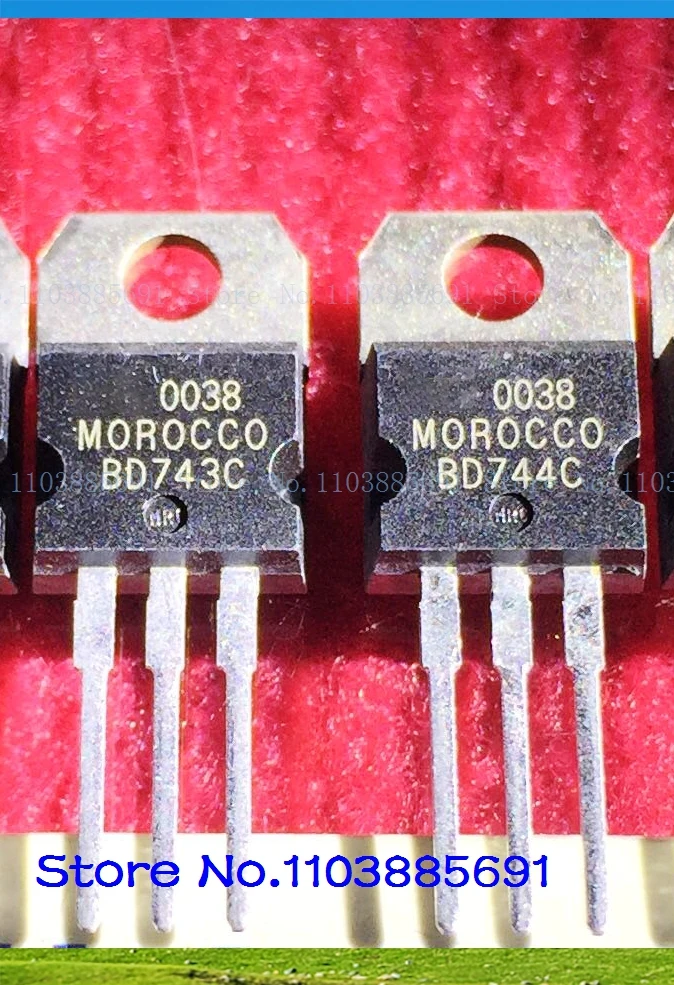 2pcs/lot=a pair BD743C BD744C 15A 110V
2pcs/lot=a pair BD743C BD744C 15A 110V
