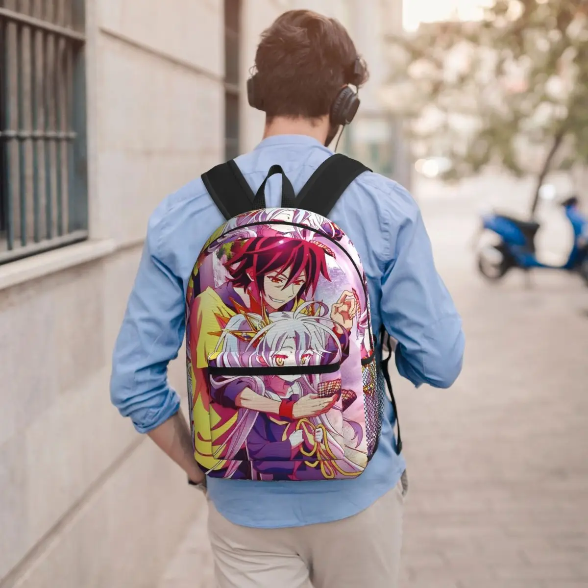 No Game No Life Zero Cover Image Backpack Boys Girls BookBag Children School Bag Computer Shoulder Bags for Men Women
No Game No Life Zero Cover Image Backpack Boys Girls BookBag Children School Bag Computer Shoulder Bags for Men Women