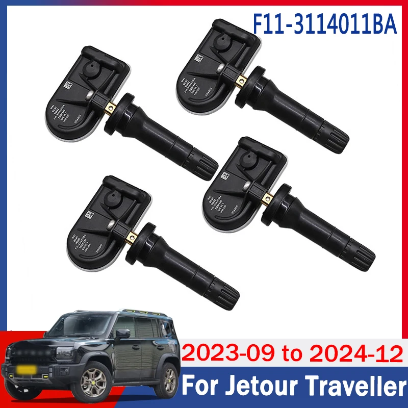 F11-3114011BA For 2024 Jetour Traveller Shanhai T2 L7 L9 TPMS 4PCS Tire Pressure Monitor System Sensor 433MHZ F113114011BA
F11-3114011BA For 2024 Jetour Traveller Shanhai T2 L7 L9 TPMS 4PCS Tire Pressure Monitor System Sensor 433MHZ F113114011BA