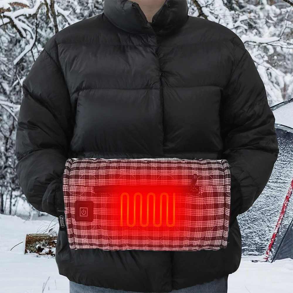 USB Heated Hand Warmer Pouch Electric Heating Glove Waist Bag Thermal Hand Muff For Winter Outdoor Hunting Camping Working
USB Heated Hand Warmer Pouch Electric Heating Glove Waist Bag Thermal Hand Muff For Winter Outdoor Hunting Camping Working